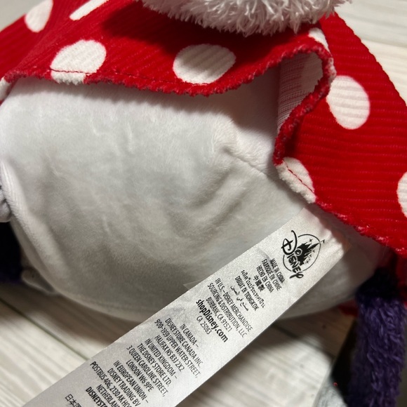 Disney Parks Exclusive 14" Core Furry Minnie Mouse Weighted Plush - Picture 4 of 4